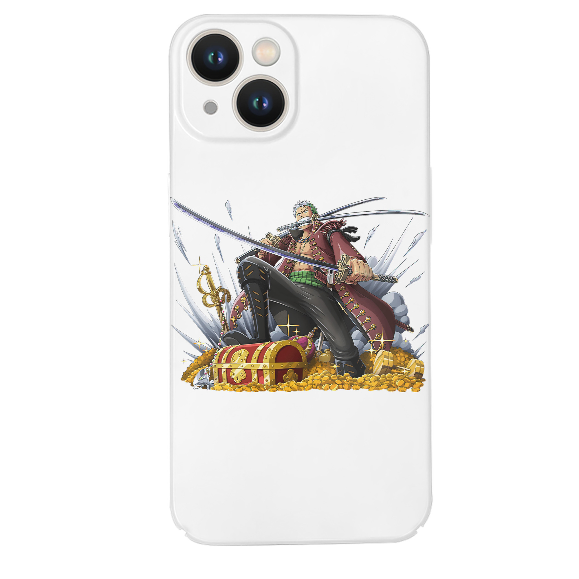 （画像用） ワンピース ロロノア・ゾロ ONE PIECE Roronoa Zoro 【iPhone 14シリーズ対応】ハードケース